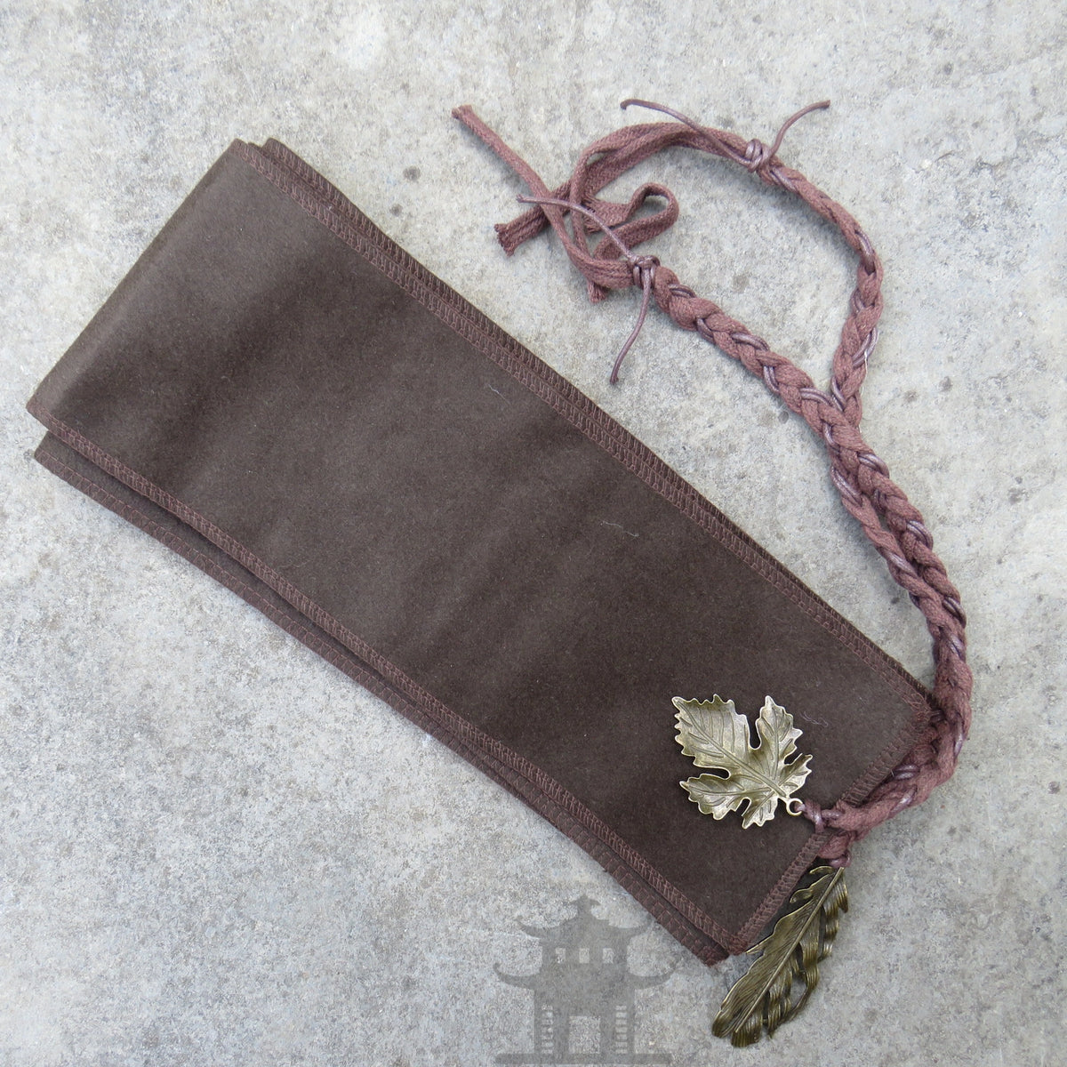LARP Basic Outfit - 3 Piece Natural (Hooded Shirt, Pants &amp; Sash)