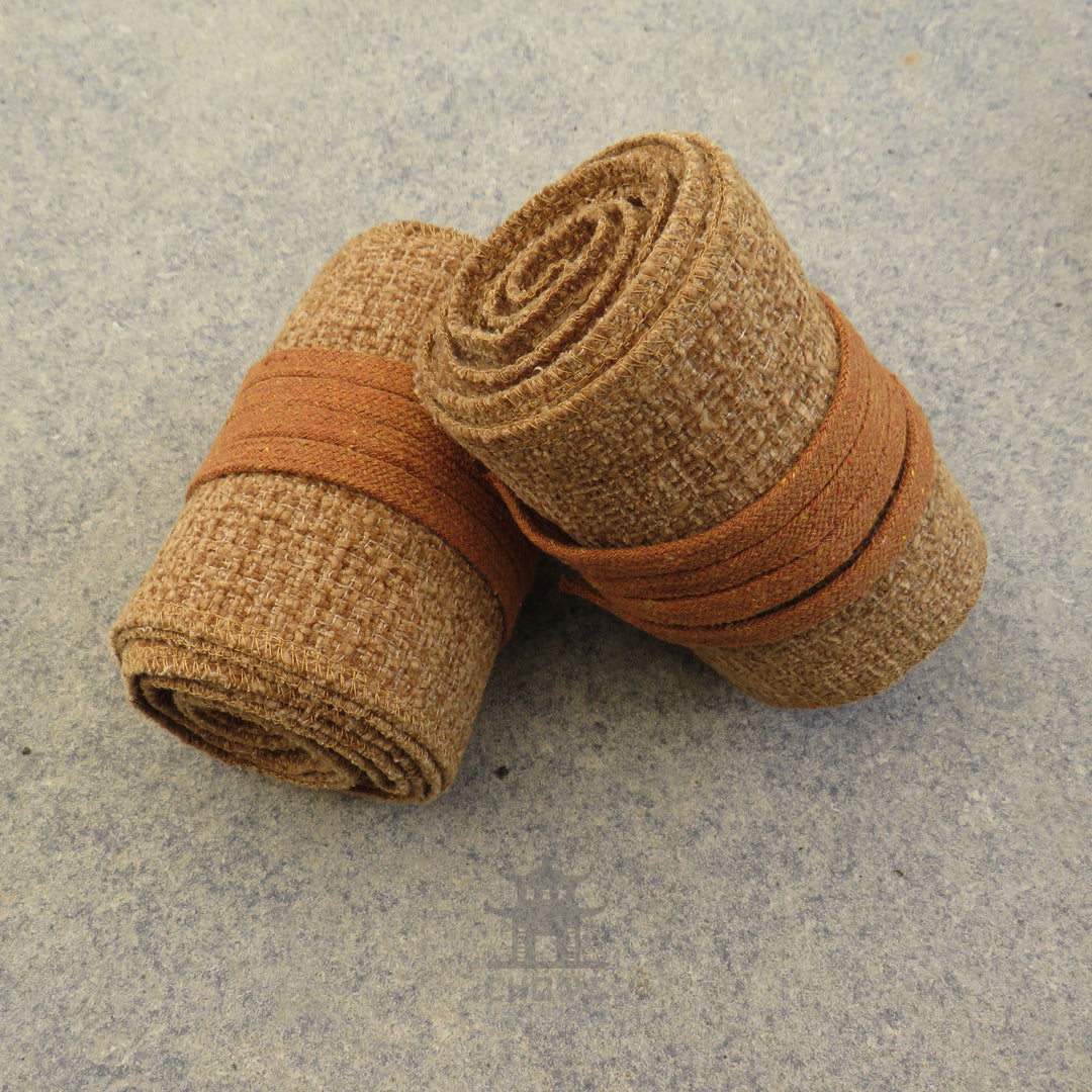 Tan Wool Leg Wraps