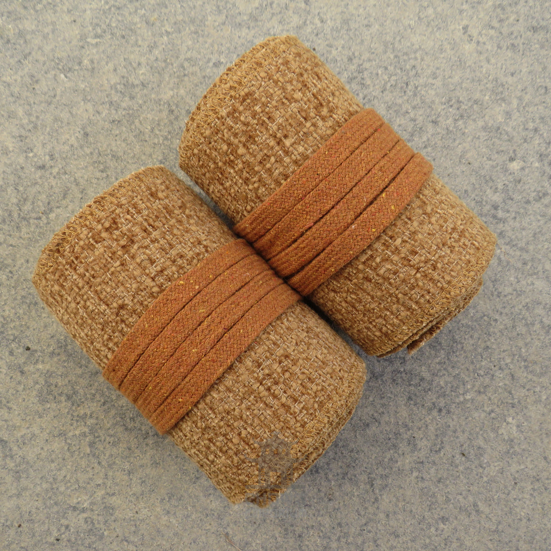 Tan Wool Leg Wraps