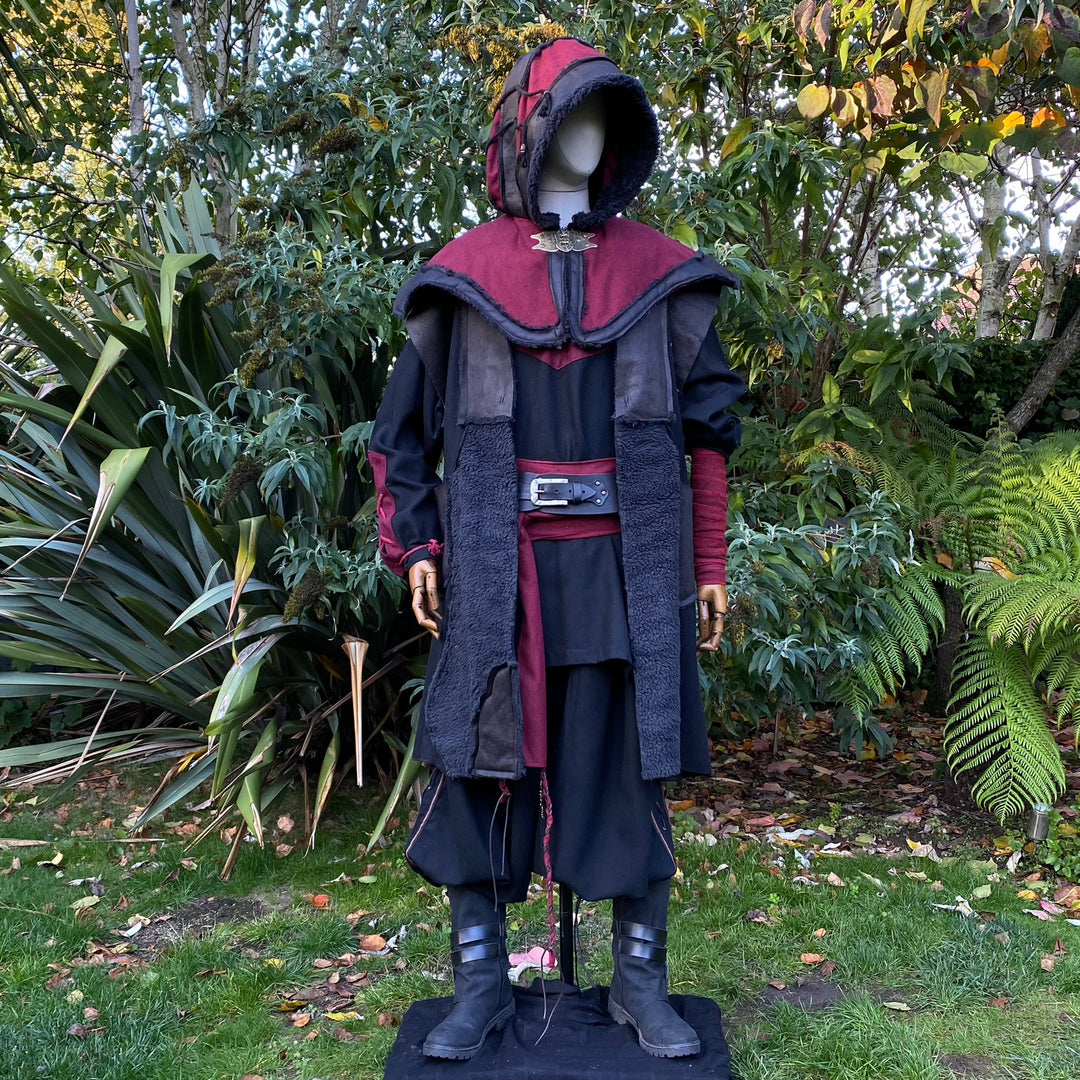 Mannequin in a medieval LARP costume.