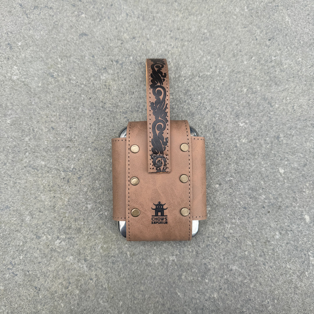 6oz Hip Flask with Decorated Belt Loop