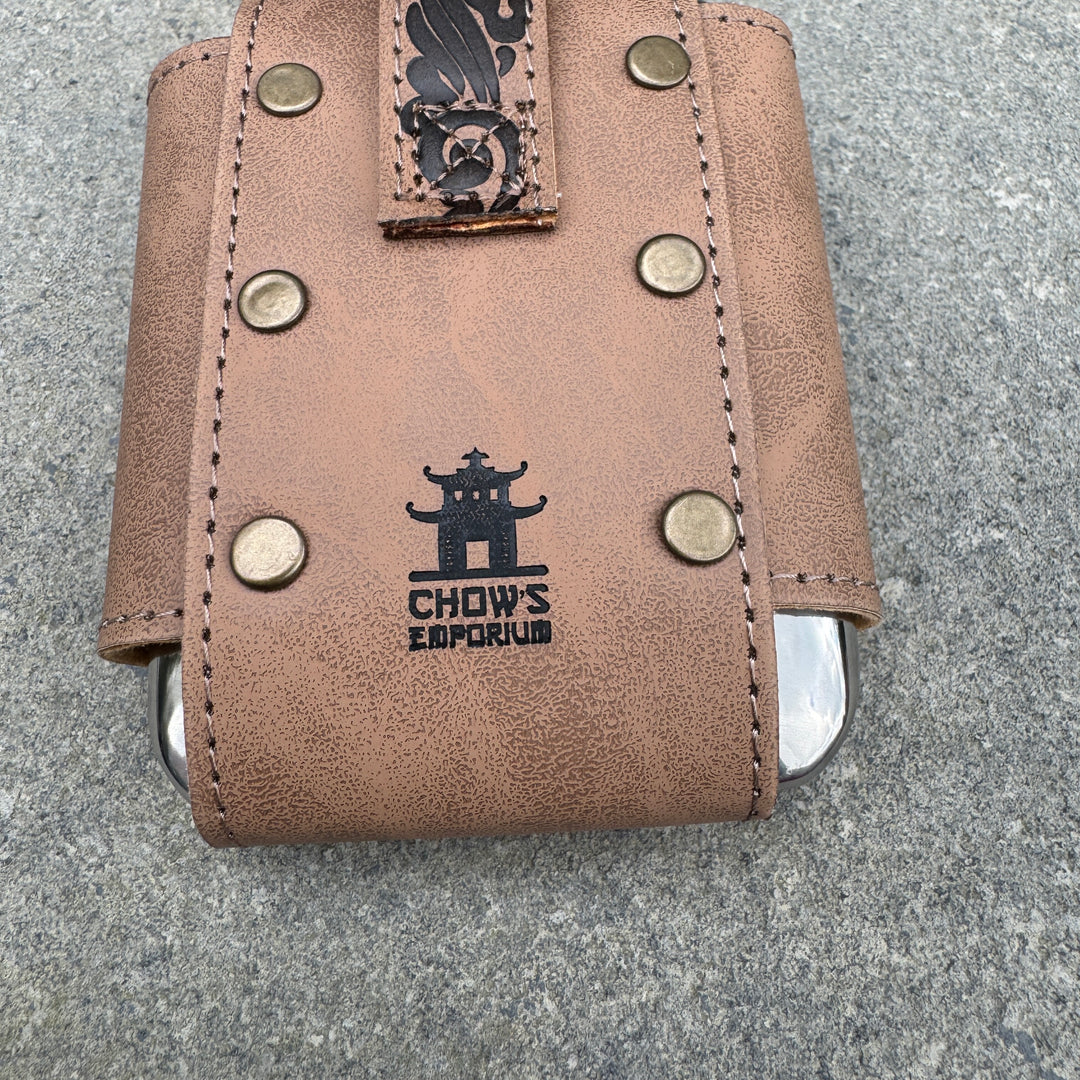 6oz Hip Flask with Decorated Belt Loop