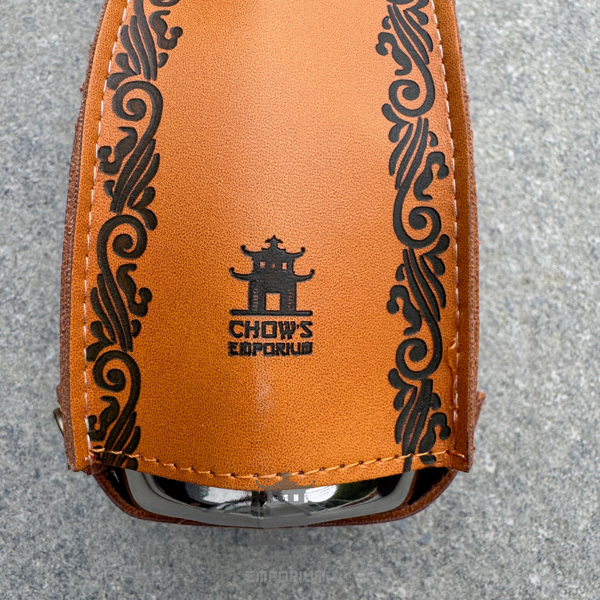 Teardrop 53oz Hip Flask with Shoulder Strap