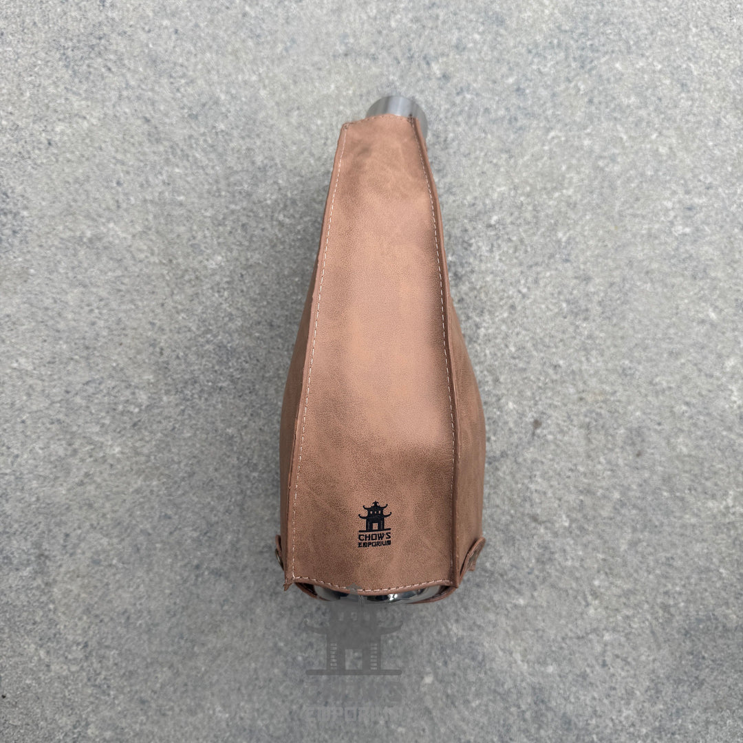 Teardrop 53oz Hip Flask with Shoulder Strap