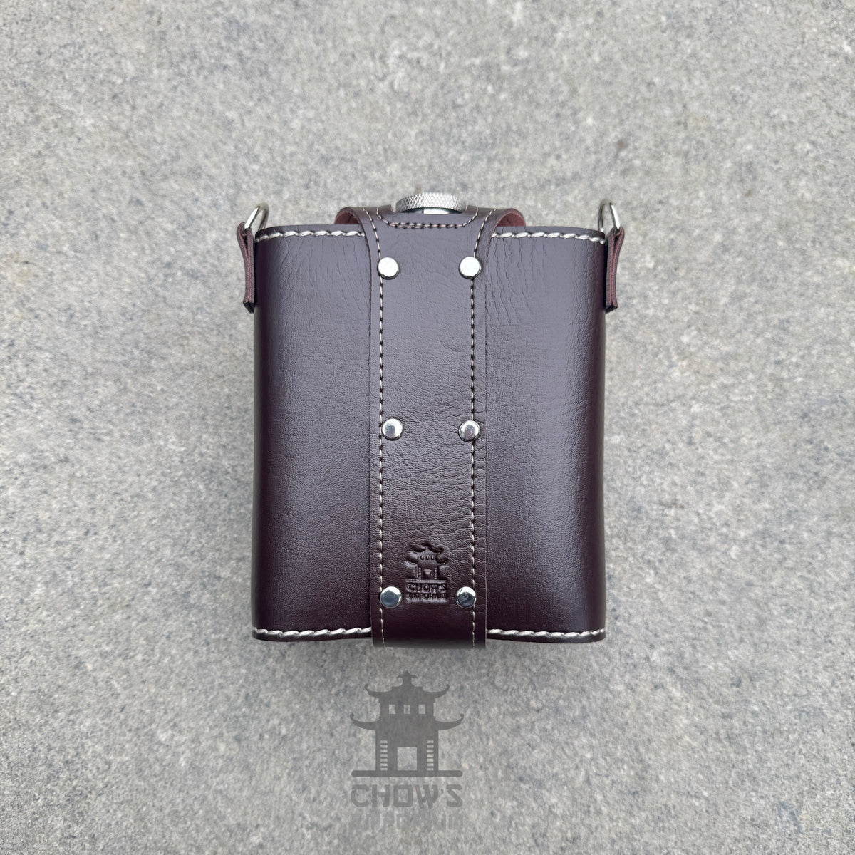 Hip Flask with Mini Flask and Pouches 18oz