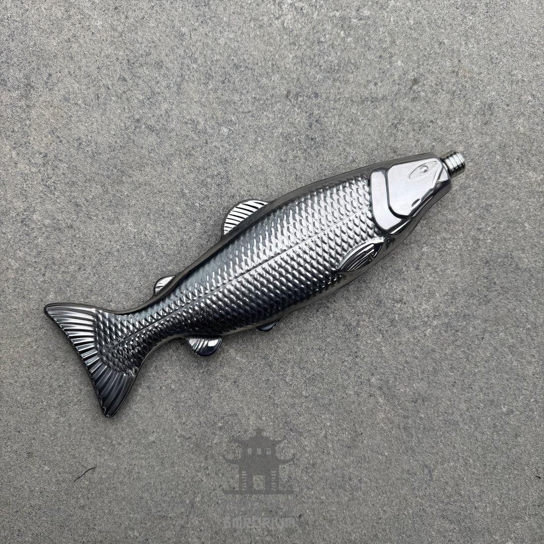 Fish-Shape 18oz Hip Flask with Belt Holder