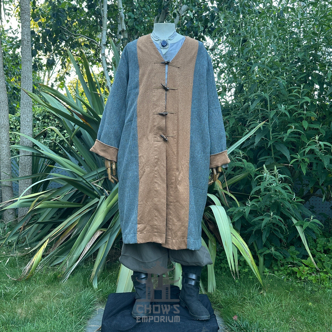 Pirate Coat in Blue &amp; Brown