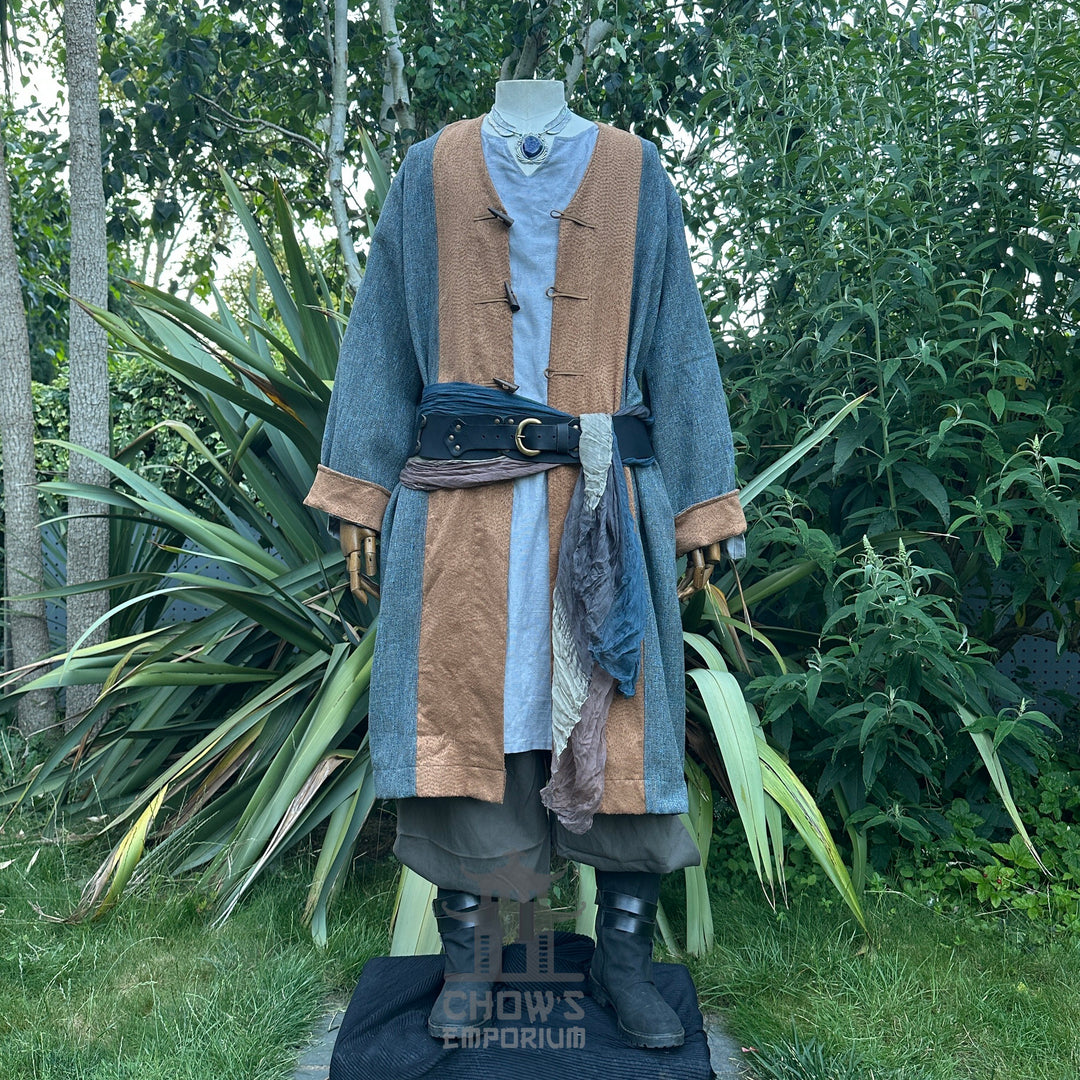 Pirate Coat in Blue &amp; Brown