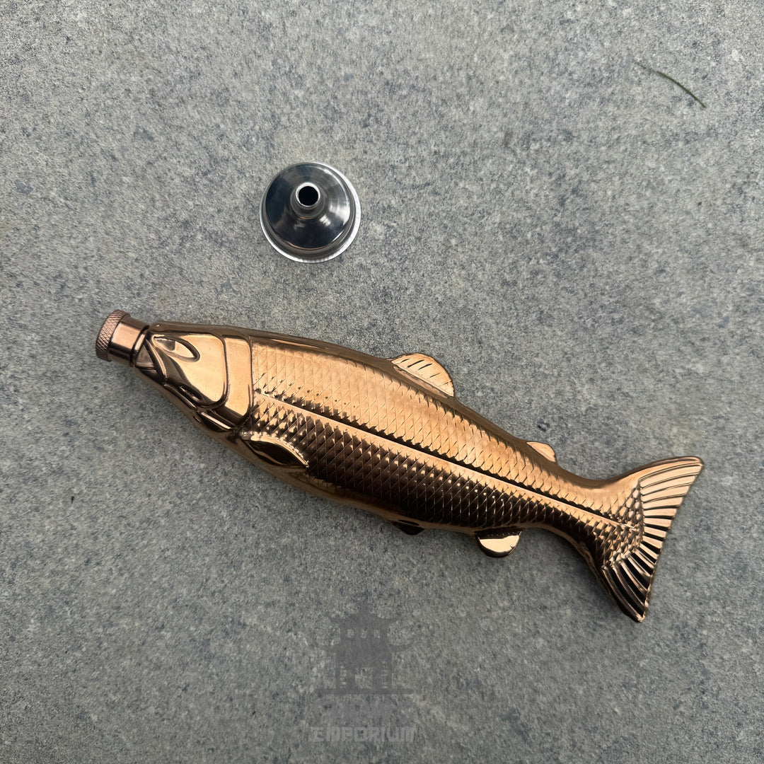 Fish-Shape 5oz Hip Flask