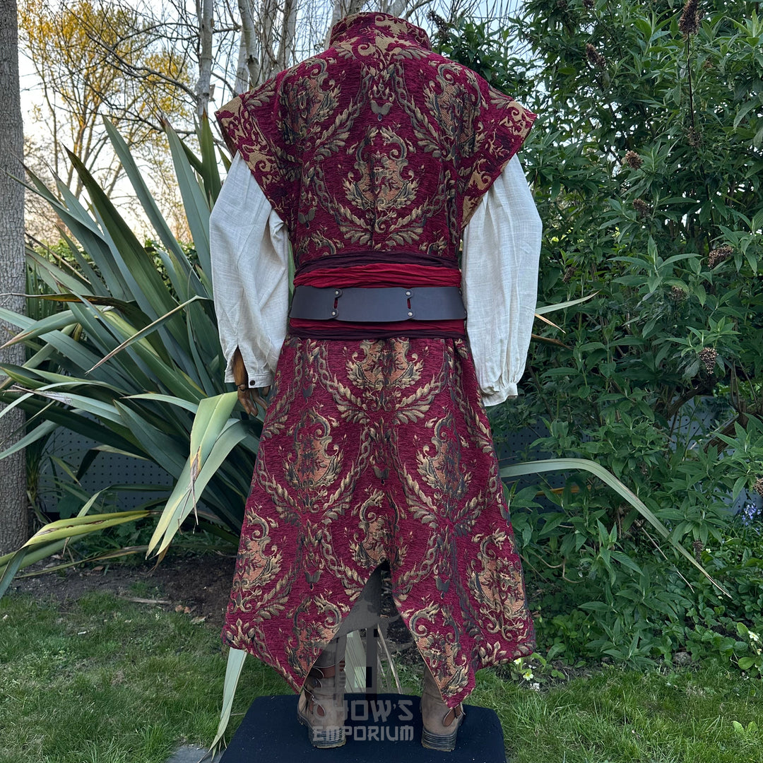Count Redwyne Outfit Set, 4+ pieces (Waistcoat, Shirt, Sash and Necklace)