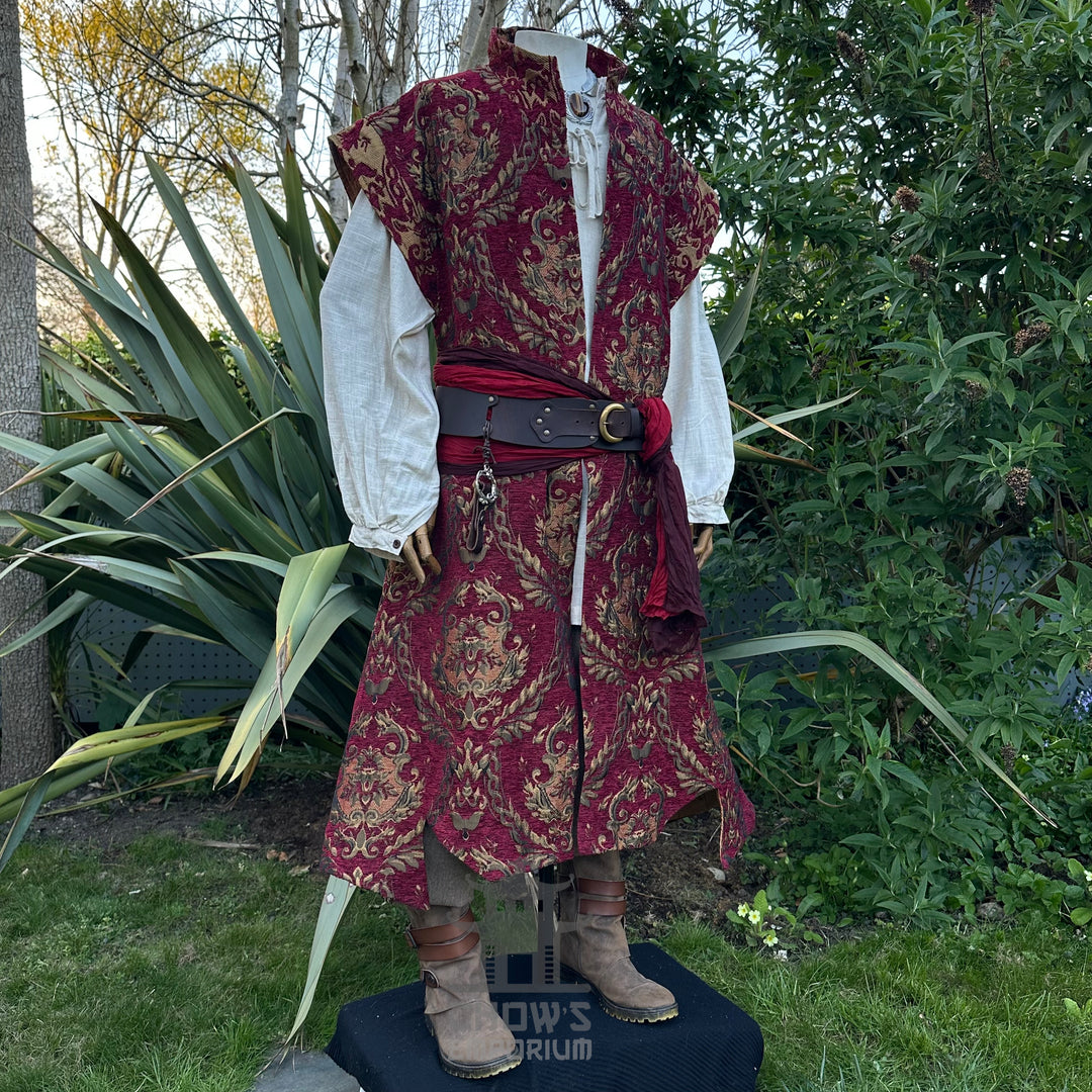 Count Redwyne Outfit Set, 4+ pieces (Waistcoat, Shirt, Sash and Necklace)