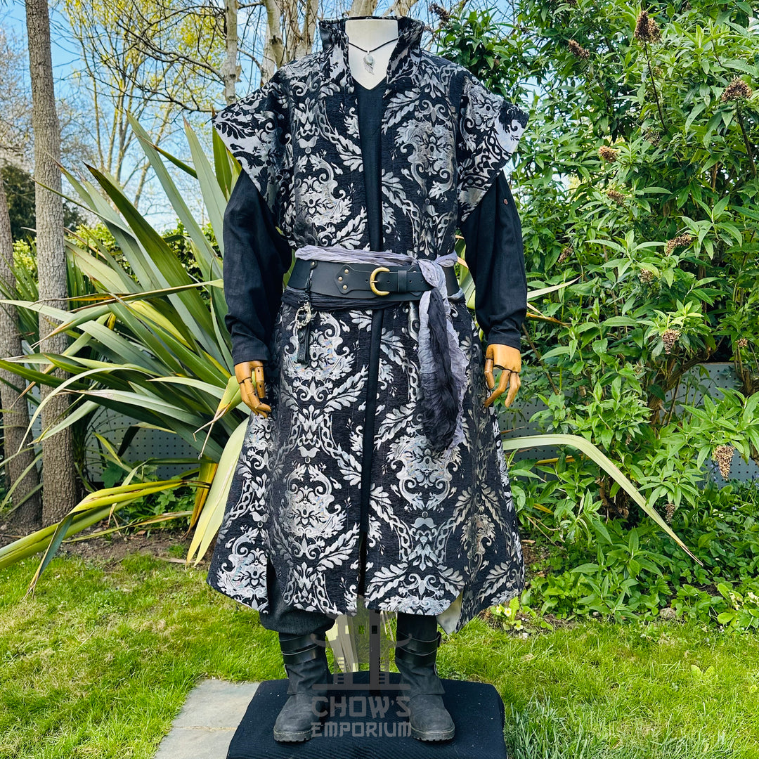 Baron Silverhart Outfit Set, 4+ pieces (Waistcoat, Tunic, Sash and Necklace)