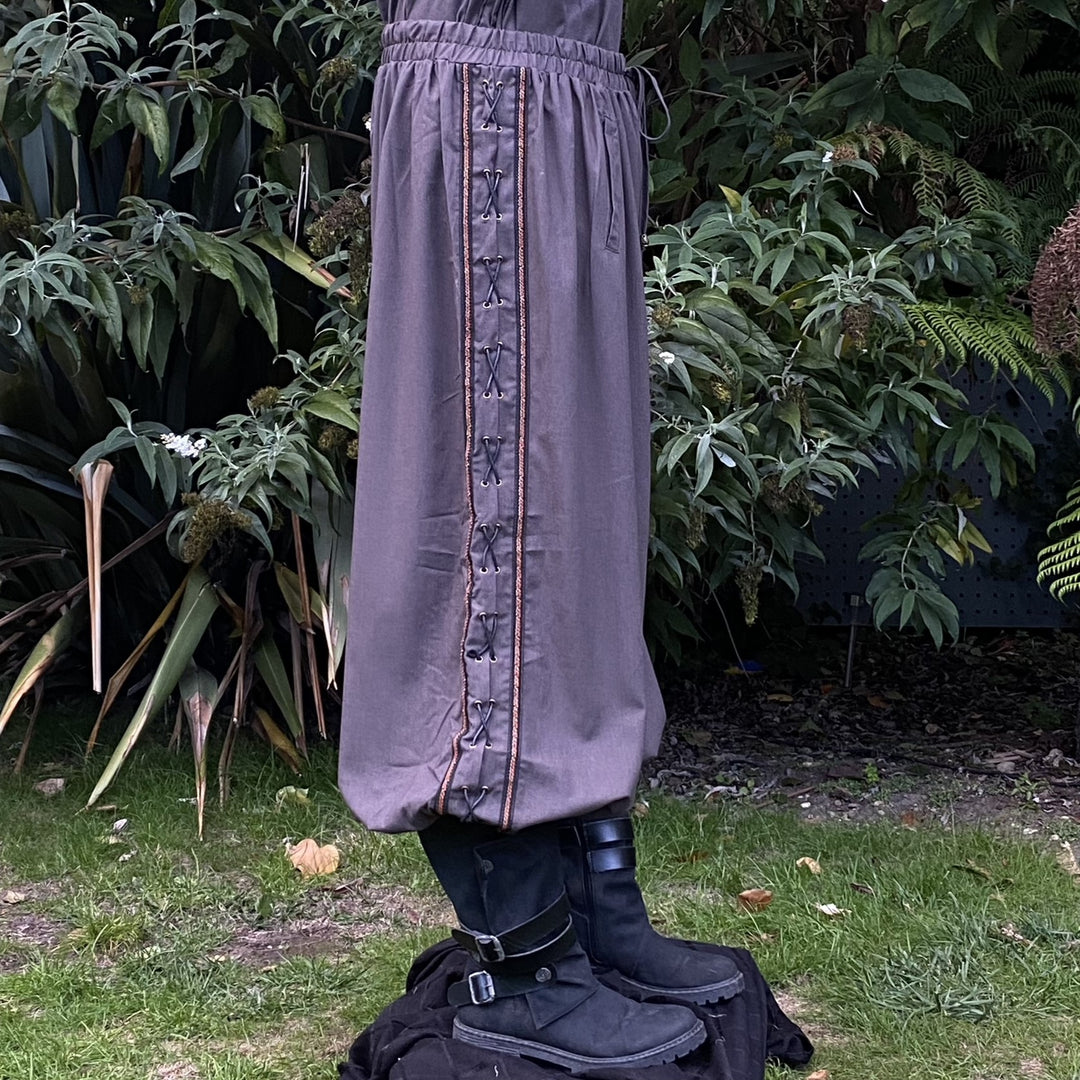 Optional grey trousers for the Cerulean Sorcerer set: Hero, Viking and Straight Leg styles in a cotton blend
