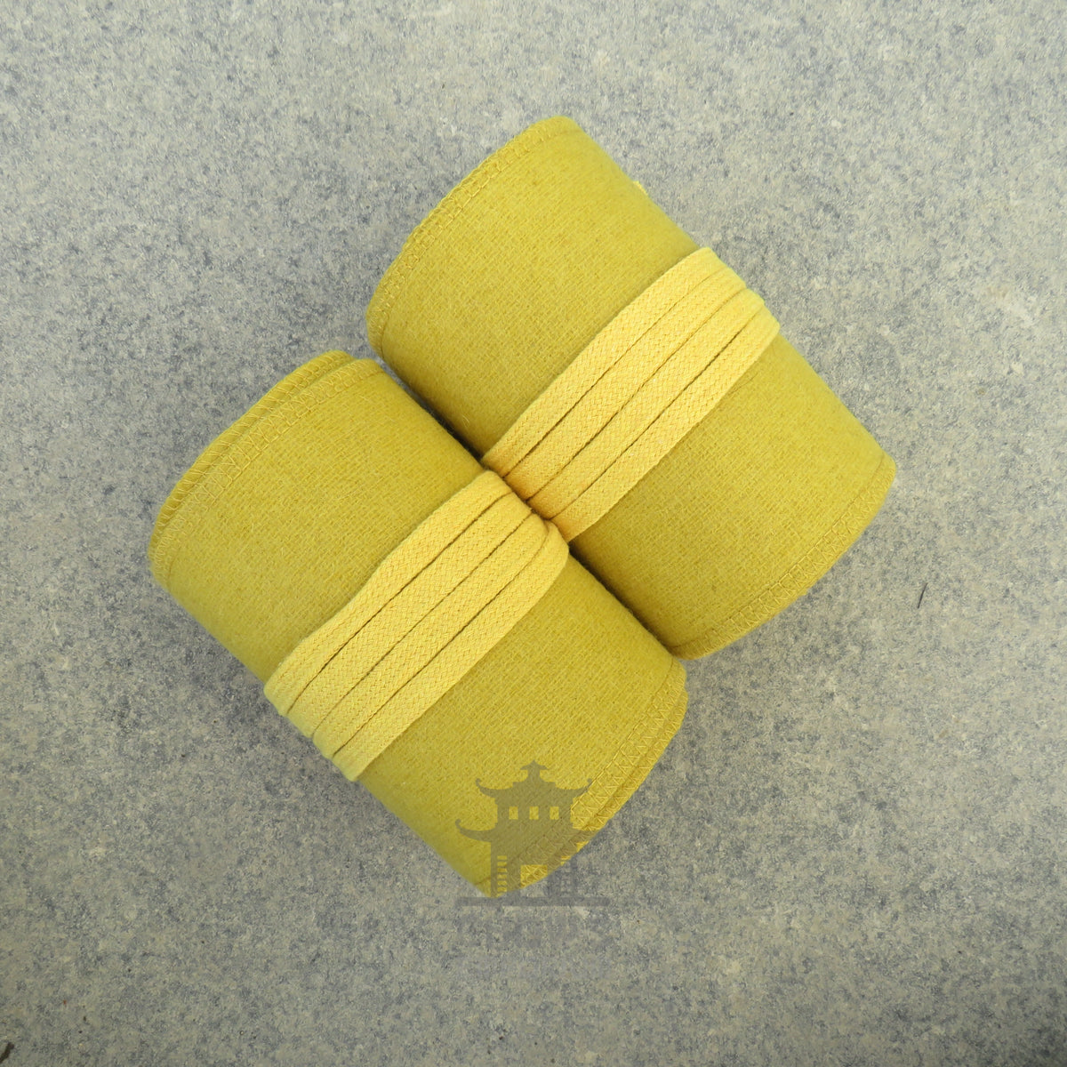 Mustard Wool Leg Wraps