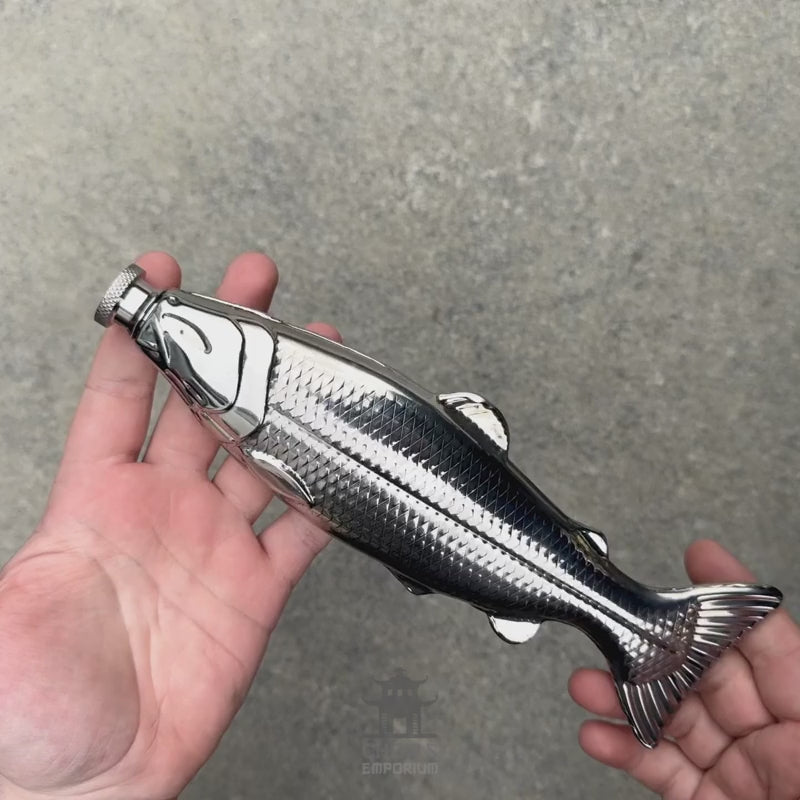 Fish-Shape 5oz Hip Flask